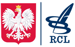 logo RCL i godło RP