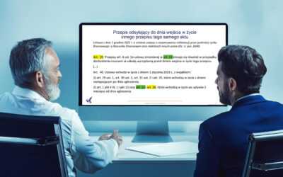 Szkolenie „Przepisy epizodyczne, przejściowe i dostosowujące – teoria, problematyka formułowania i umiejscowienia w akcie”