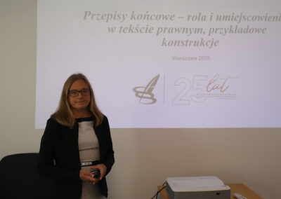 Przepisy końcowe – rola i umiejscowienie w tekście prawnym, przykładowe konstrukcje