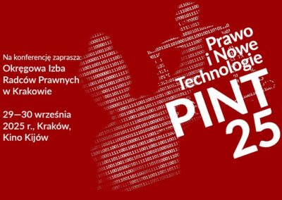 Konferencja PINT25 – Prawo i Nowe Technologie