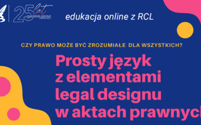 Edukacja online z RCL – webinarium 21 listopada 2025 r.