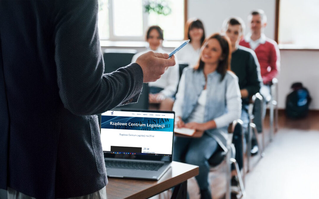 Szkolenie stacjonarne „Uzasadnienie – podstawowe źródło informacji o projekcie w procesie legislacyjnym i nie tylko. Opracowanie poprawnego uzasadnienia krok po kroku”