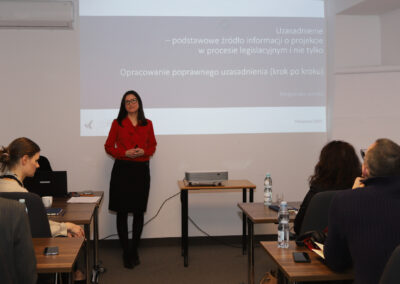 Warsztaty legislacyjne: Jak poprawnie opracować uzasadnienie projektu aktu normatywnego
