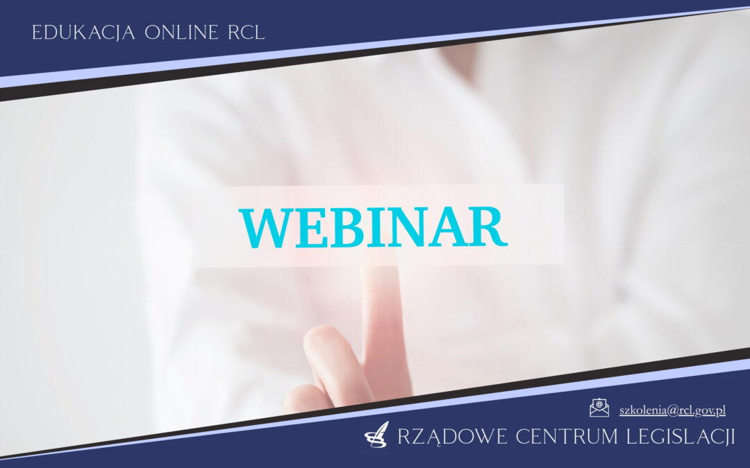 Edukacja online z RCL – webinarium 23 czerwca 2026 r.