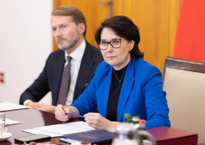 Joanna Knapińska, Prezes Rządowego Centrum Legislacji, Sekretarz Rady Ministrów i Piotr Ołdak - Wiceprezes Rządowego Centrum Legislacji