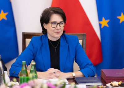Dr Joanna Knapińska, Prezes Rządowego Centrum Legislacji, Sekretarz Rady Ministrów.
