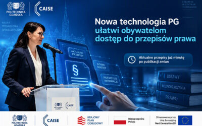 Prezes Rządowego Centrum Legislacji na konferencji podsumowującej projekt Cloud Artificial Intelligence Service Engineering (CAISE)